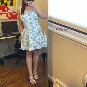 Altar’d State White Floral Dress